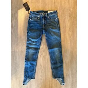 NWT rag & bone Cate Mid Rise Ankle Skinny Jeans Size 25